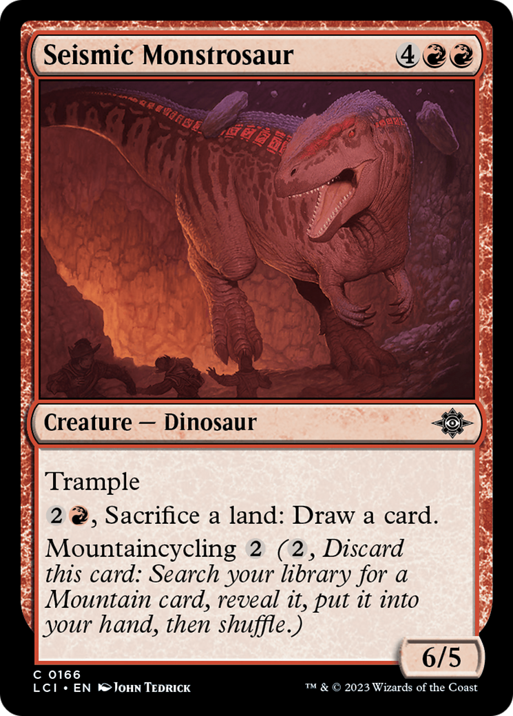 Seismic Monstrosaur [The Lost Caverns of Ixalan] | Exor Games Summserside