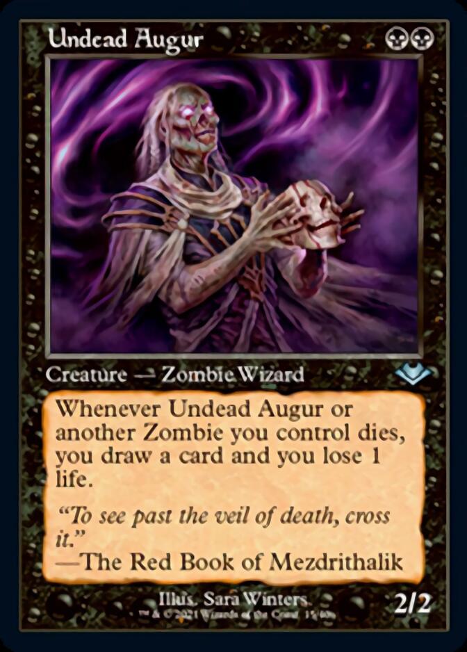 Undead Augur (Retro Foil Etched) [Modern Horizons] | Exor Games Summserside