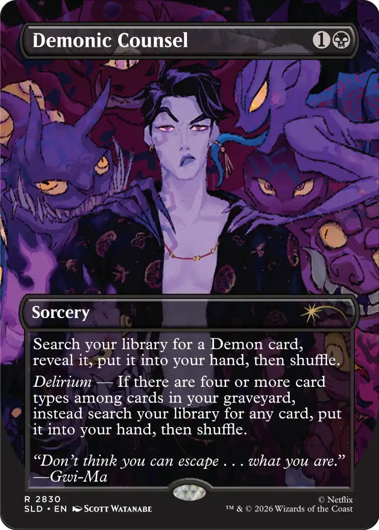 Demonic Counsel [Secret Lair Drop Series] | Exor Games Summserside