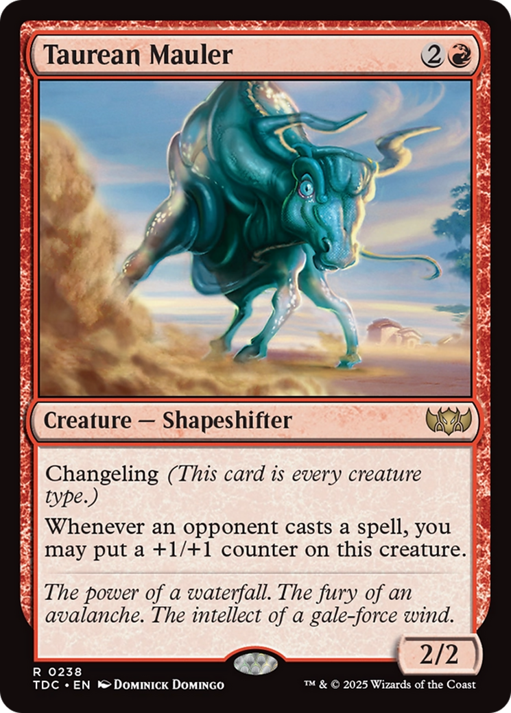 Taurean Mauler [Tarkir: Dragonstorm Commander] | Exor Games Summserside