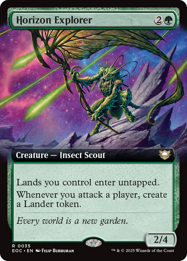 Horizon Explorer (Extended Art) [Edge of Eternities Commander] | Exor Games Summserside