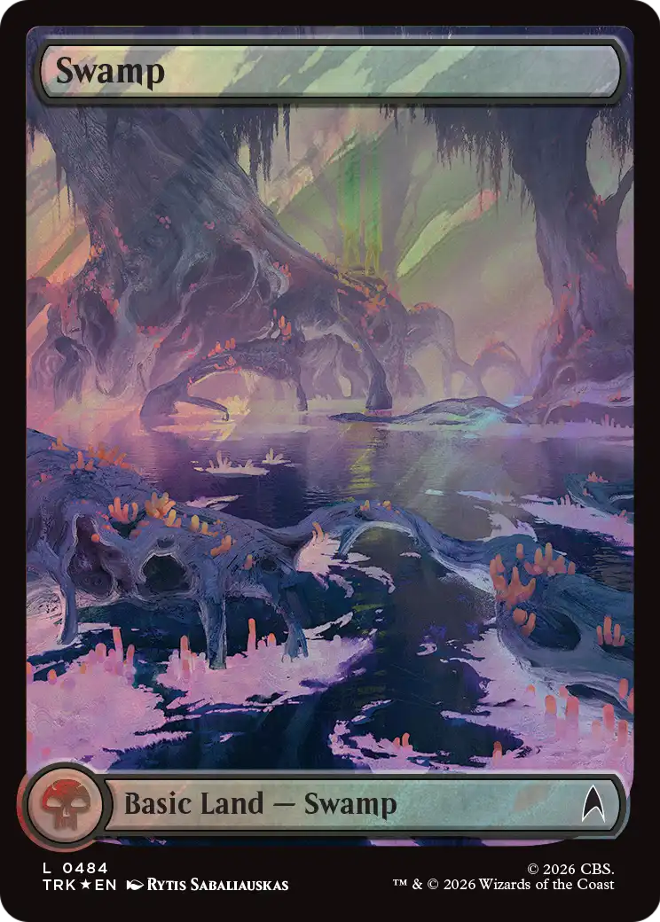 Swamp (0484) (Surge Foil) [Star Trek] | Exor Games Summserside