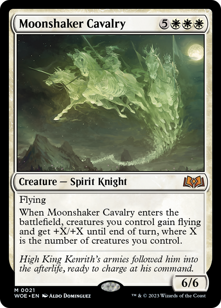 Moonshaker Cavalry [Wilds of Eldraine] | Exor Games Summserside