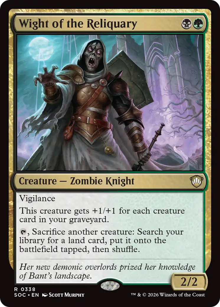 Wight of the Reliquary [Secrets of Strixhaven Commander] | Exor Games Summserside