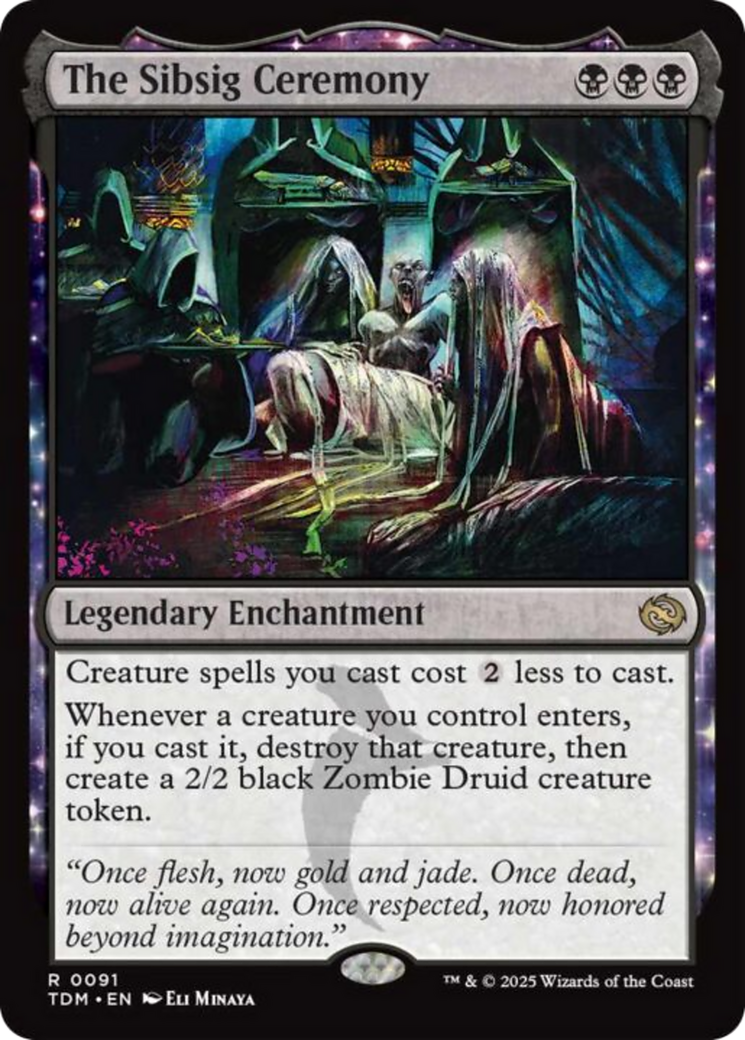 The Sibsig Ceremony [Tarkir: Dragonstorm] | Exor Games Summserside