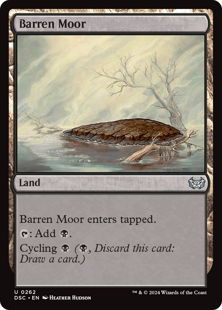 Barren Moor [Duskmourn: House of Horror Commander] | Exor Games Summserside