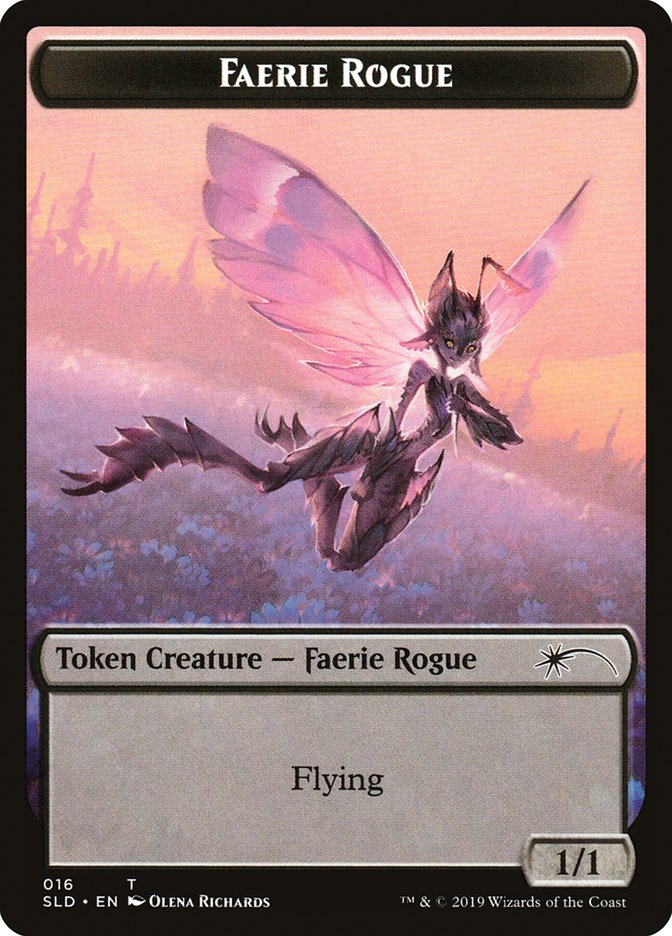 Faerie Rogue Token (016) [Secret Lair Drop Series] | Exor Games Summserside