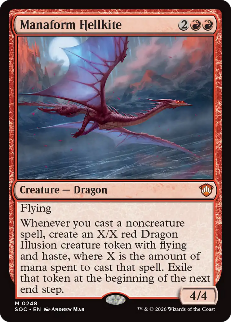 Manaform Hellkite [Secrets of Strixhaven Commander] | Exor Games Summserside
