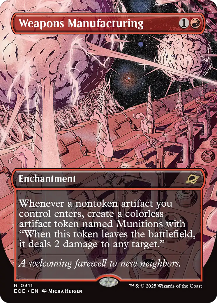 Weapons Manufacturing (Borderless) [Edge of Eternities] | Exor Games Summserside