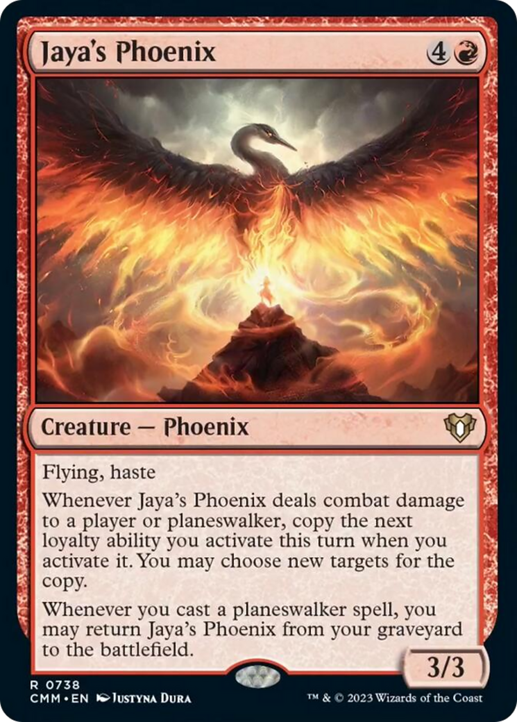 Jaya's Phoenix [Commander Masters] | Exor Games Summserside