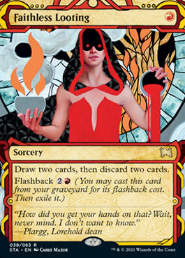 Faithless Looting (Foil Etched) [Strixhaven: Mystical Archive] | Exor Games Summserside
