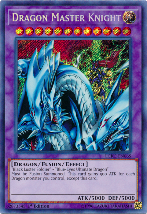 Dragon Master Knight [LCKC-EN065] Secret Rare | Exor Games Summserside