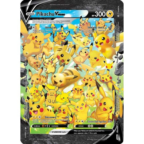 Pikachu V-UNION (Jumbo Card) [Sword & Shield: Black Star Promos] | Exor Games Summserside