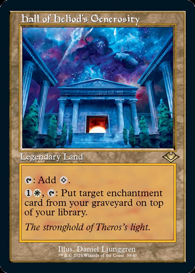 Hall of Heliod's Generosity (Retro Foil Etched) [Modern Horizons] | Exor Games Summserside