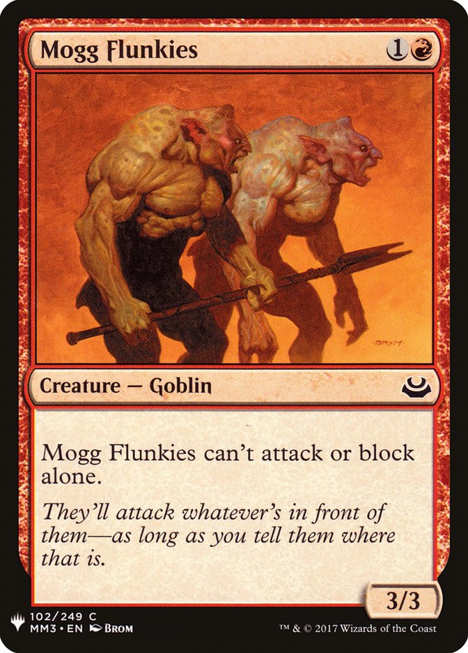 Mogg Flunkies [Mystery Booster] | Exor Games Summserside