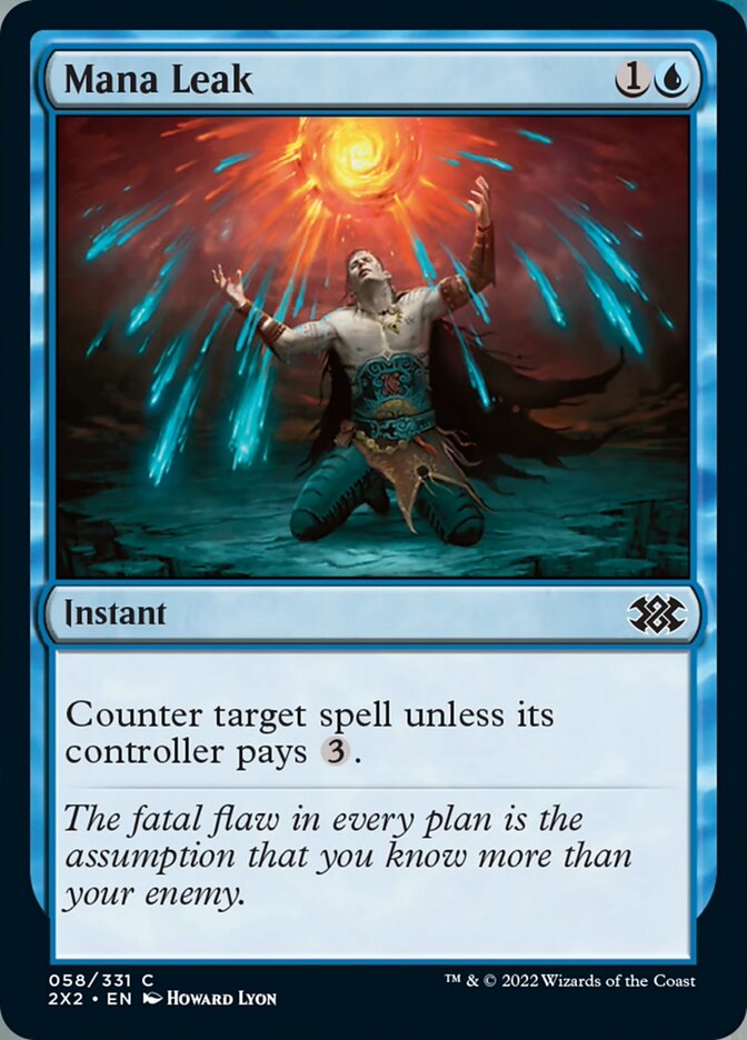 Mana Leak [Double Masters 2022] | Exor Games Summserside