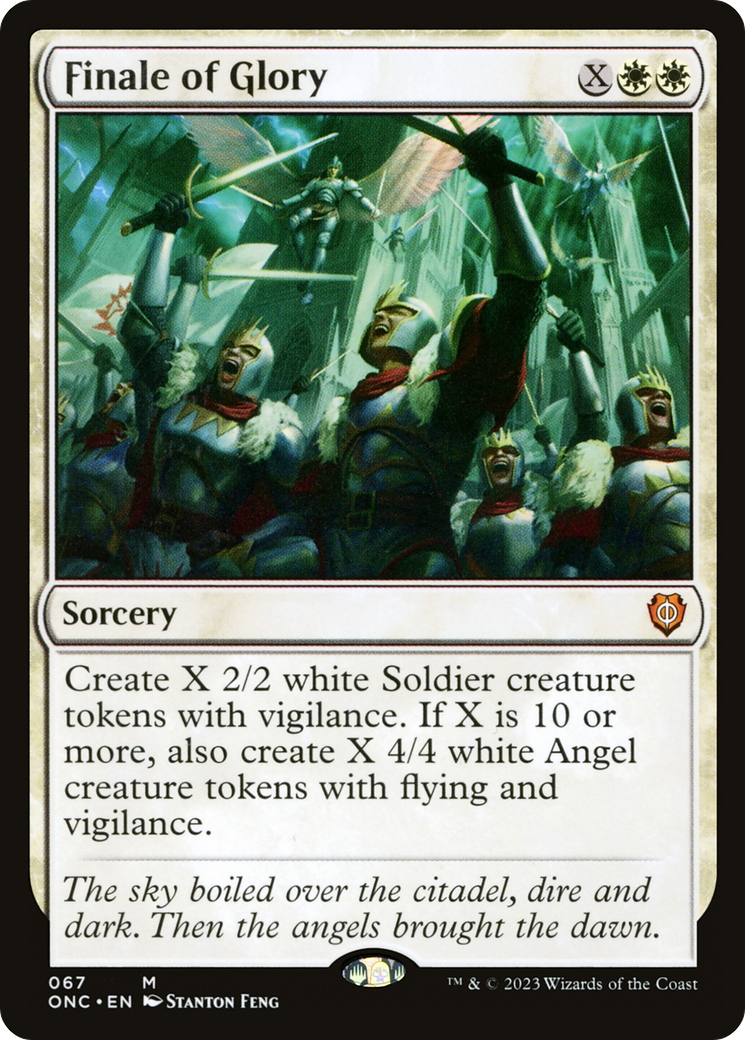 Finale of Glory [Phyrexia: All Will Be One Commander] | Exor Games Summserside
