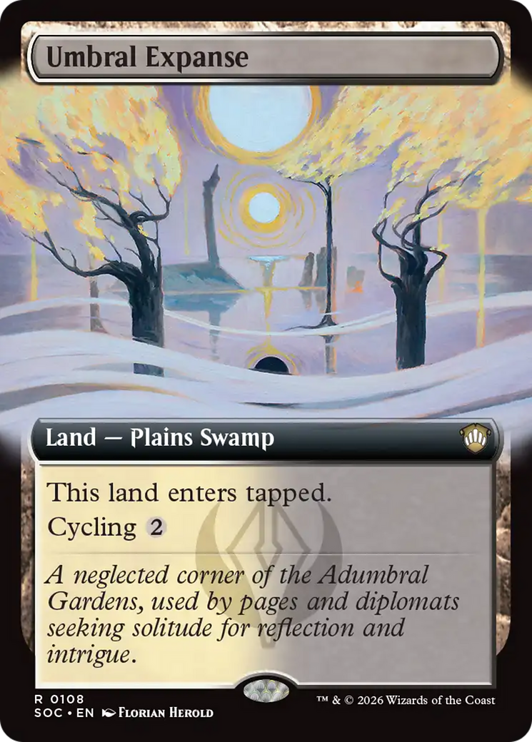 Umbral Expanse (Extended Art) [Secrets of Strixhaven Commander] | Exor Games Summserside