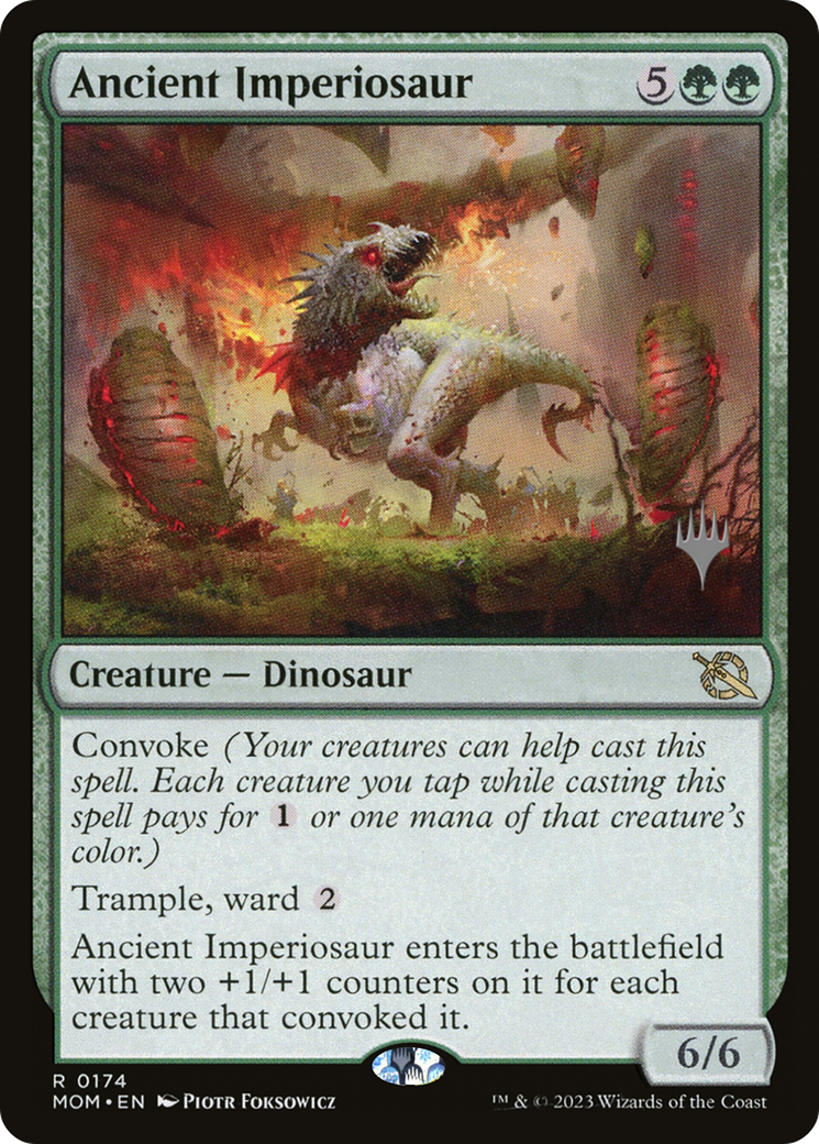 Ancient Imperiosaur (Promo Pack) [March of the Machine Promos] | Exor Games Summserside