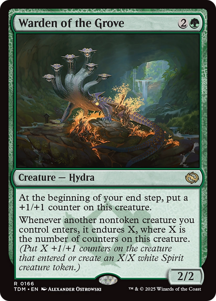 Warden of the Grove [Tarkir: Dragonstorm] | Exor Games Summserside