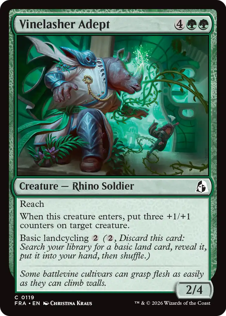 Vinelasher Adept [Reality Fracture] | Exor Games Summserside