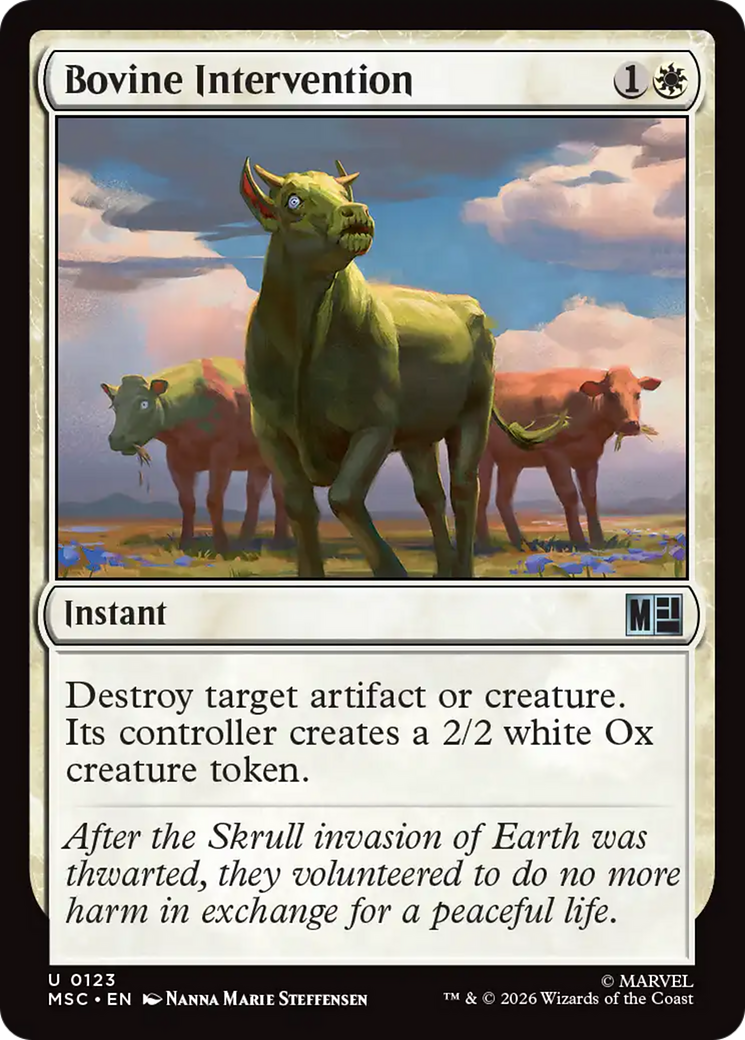 Bovine Intervention [Marvel Super Heroes Commander] | Exor Games Summserside