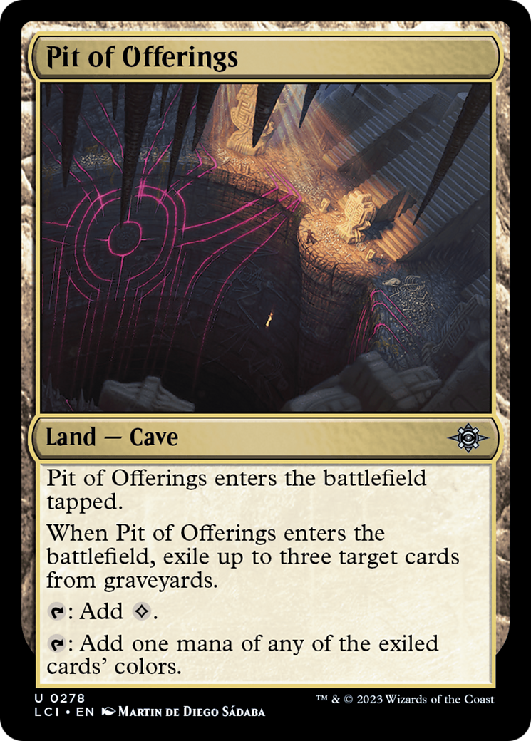 Pit of Offerings [The Lost Caverns of Ixalan] | Exor Games Summserside