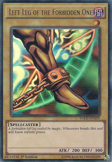 Left Leg of the Forbidden One [YGLD-ENA19] Ultra Rare | Exor Games Summserside