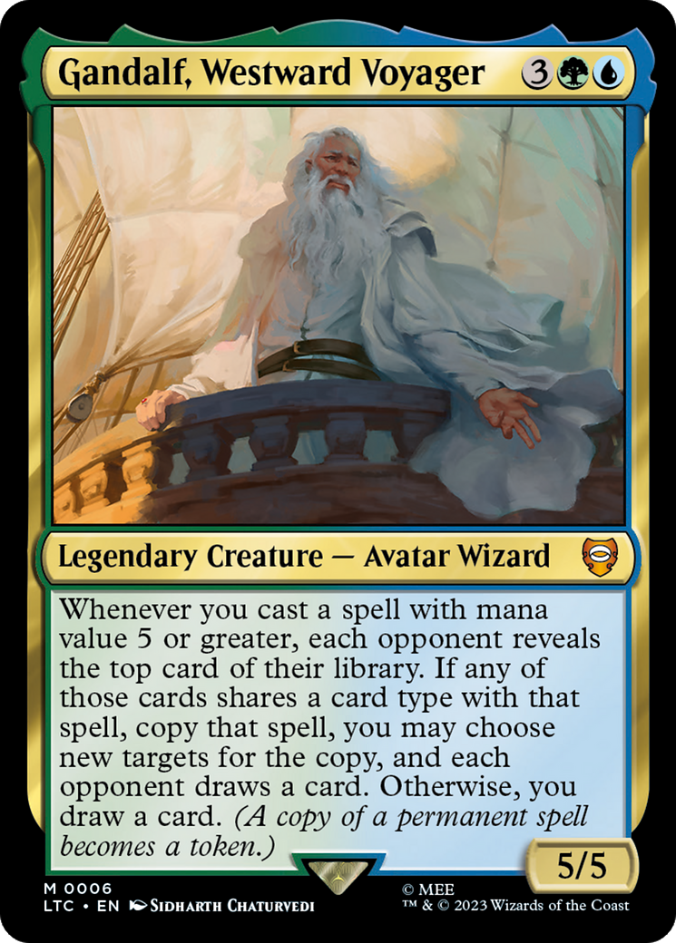 Gandalf, Westward Voyager [The Lord of the Rings: Tales of Middle-Earth Commander] | Exor Games Summserside