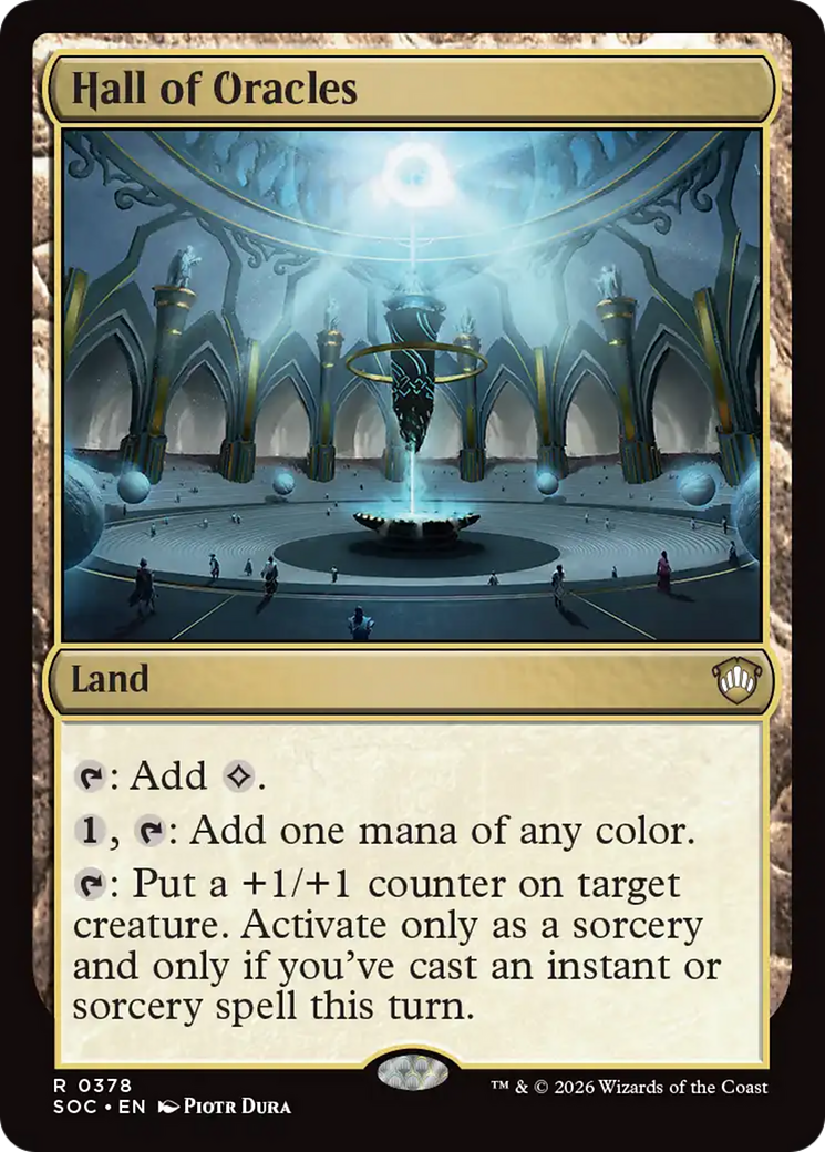 Hall of Oracles [Secrets of Strixhaven Commander] | Exor Games Summserside