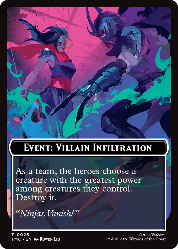 Event: Villain Infiltration [Teenage Mutant Ninja Turtles Commander Tokens] | Exor Games Summserside