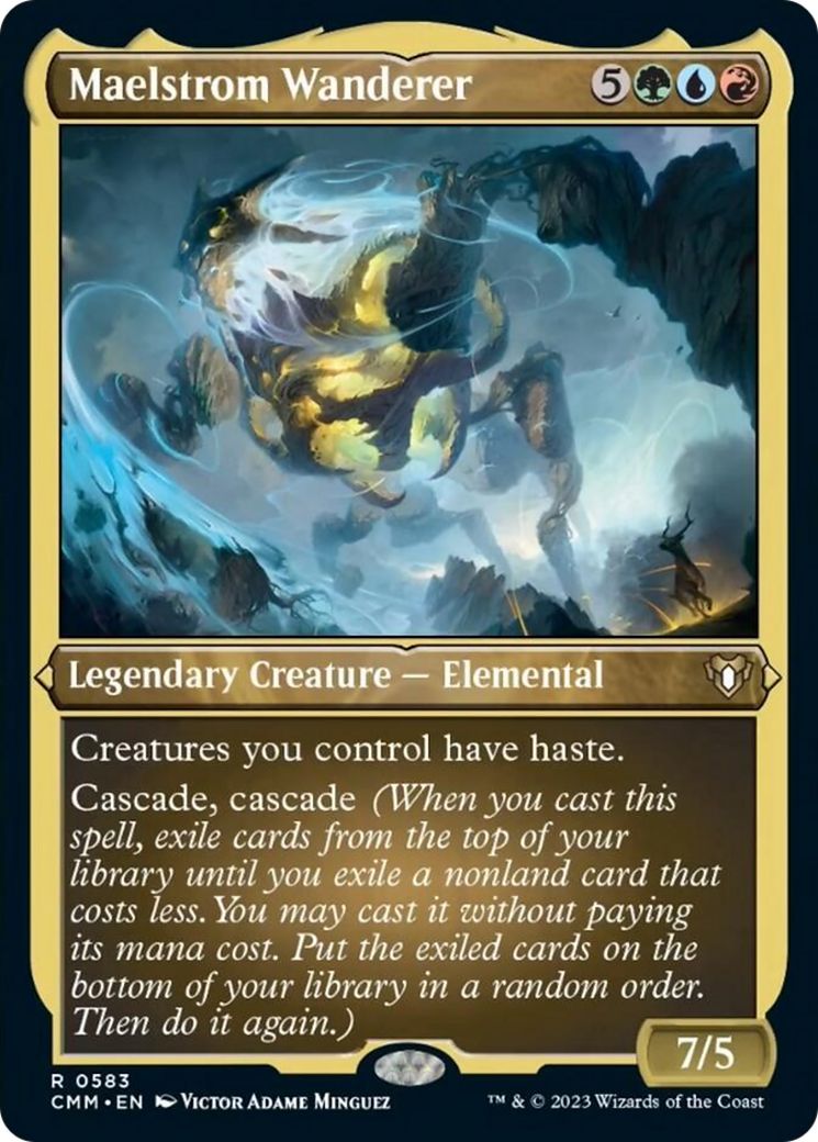 Maelstrom Wanderer (Foil Etched) [Commander Masters] | Exor Games Summserside