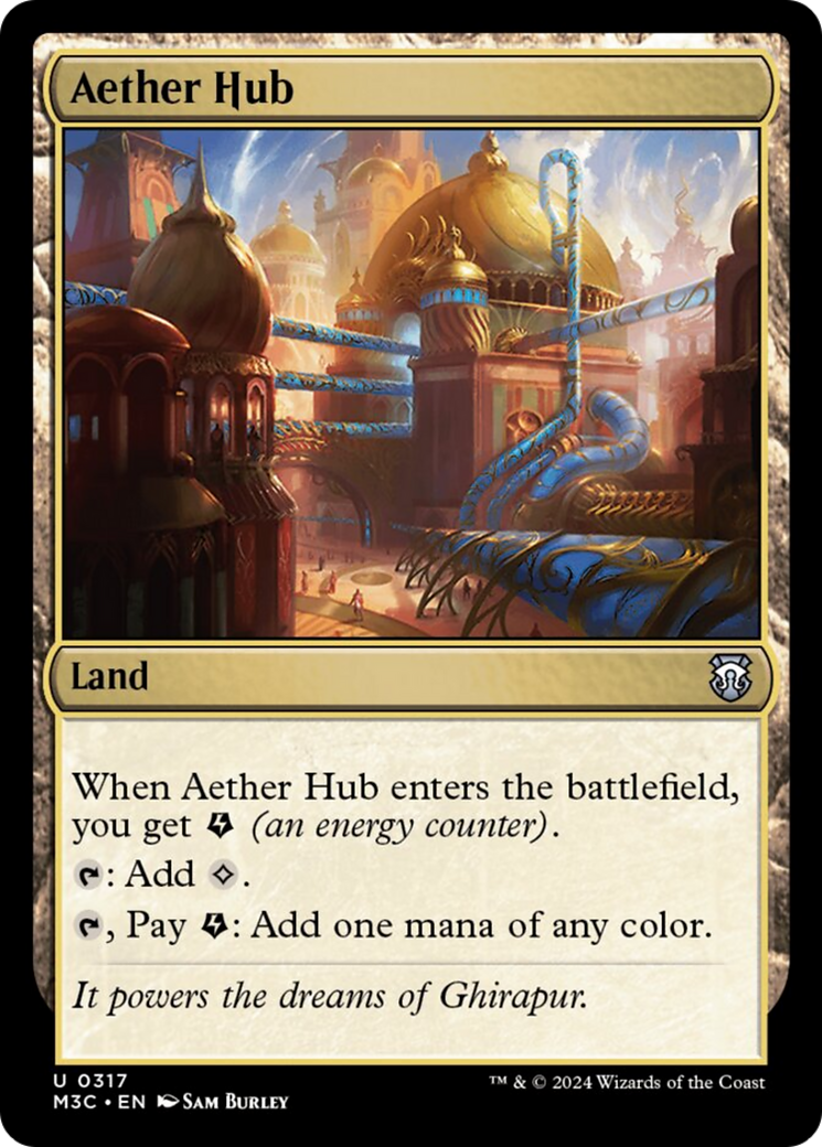 Aether Hub [Modern Horizons 3 Commander] | Exor Games Summserside