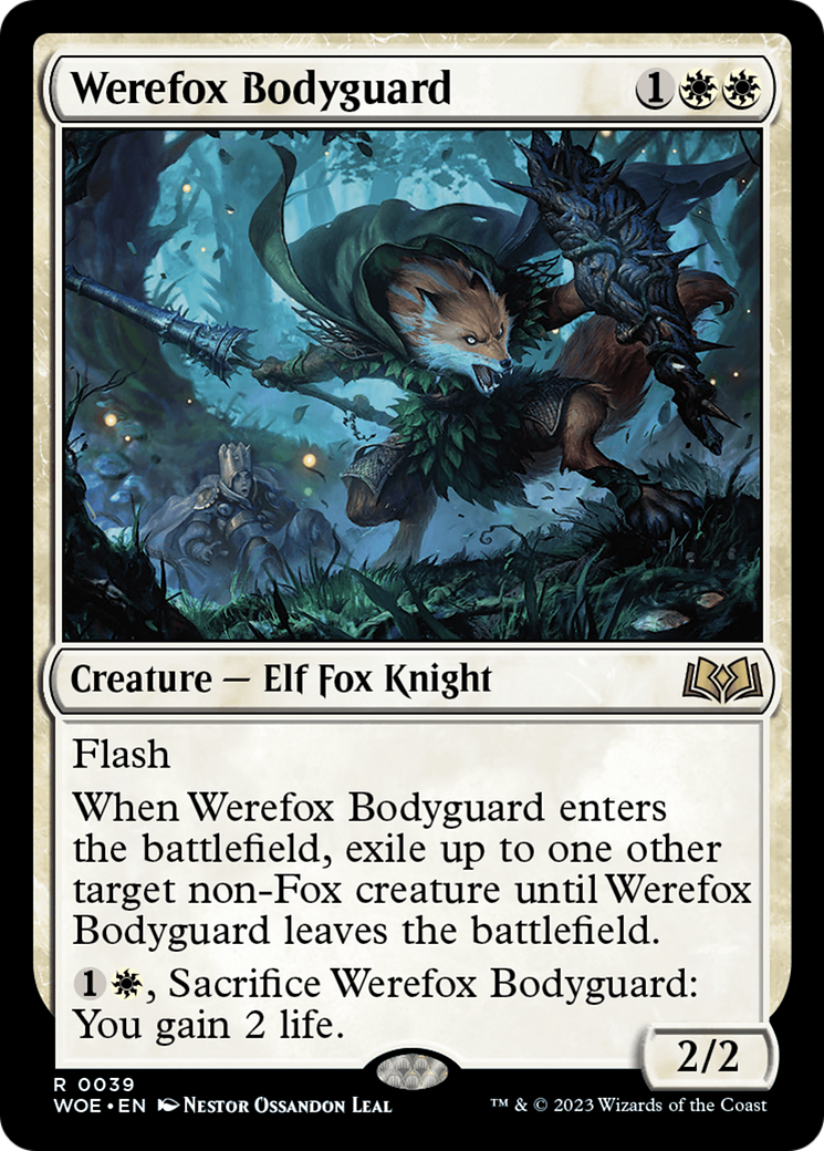 Werefox Bodyguard [Wilds of Eldraine] | Exor Games Summserside