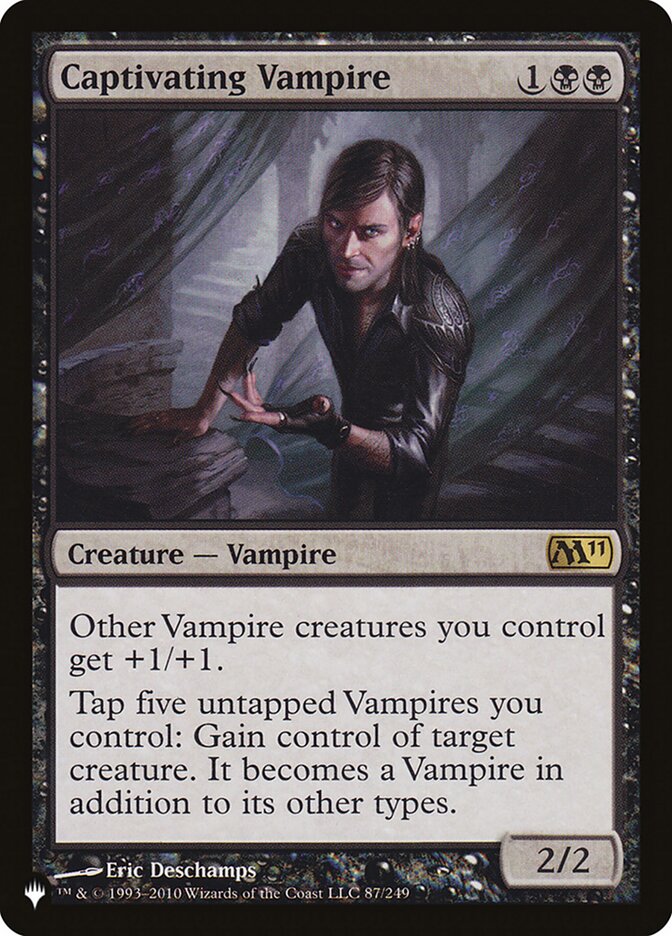 Captivating Vampire [The List] | Exor Games Summserside