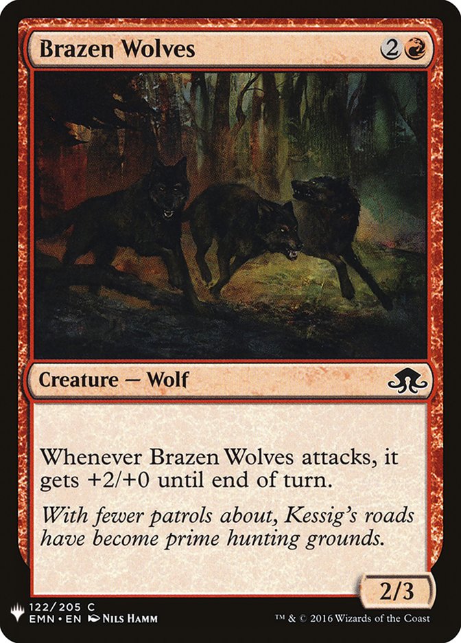 Brazen Wolves [Mystery Booster] | Exor Games Summserside