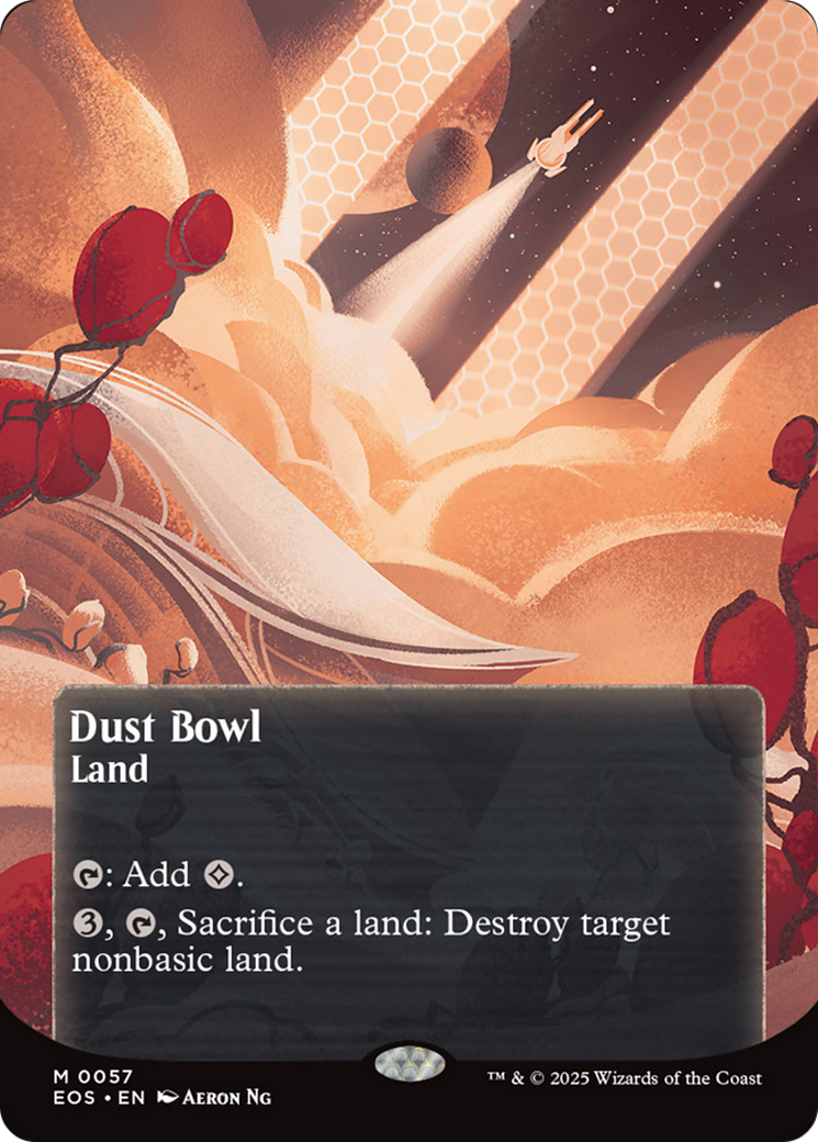 Dust Bowl (0057) (Borderless) [Edge of Eternities: Stellar Sights] | Exor Games Summserside