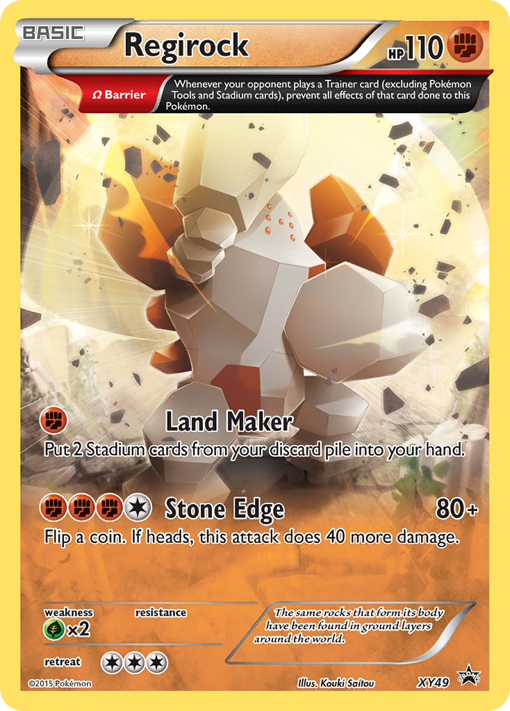 Regirock (XY49) [XY: Black Star Promos] | Exor Games Summserside