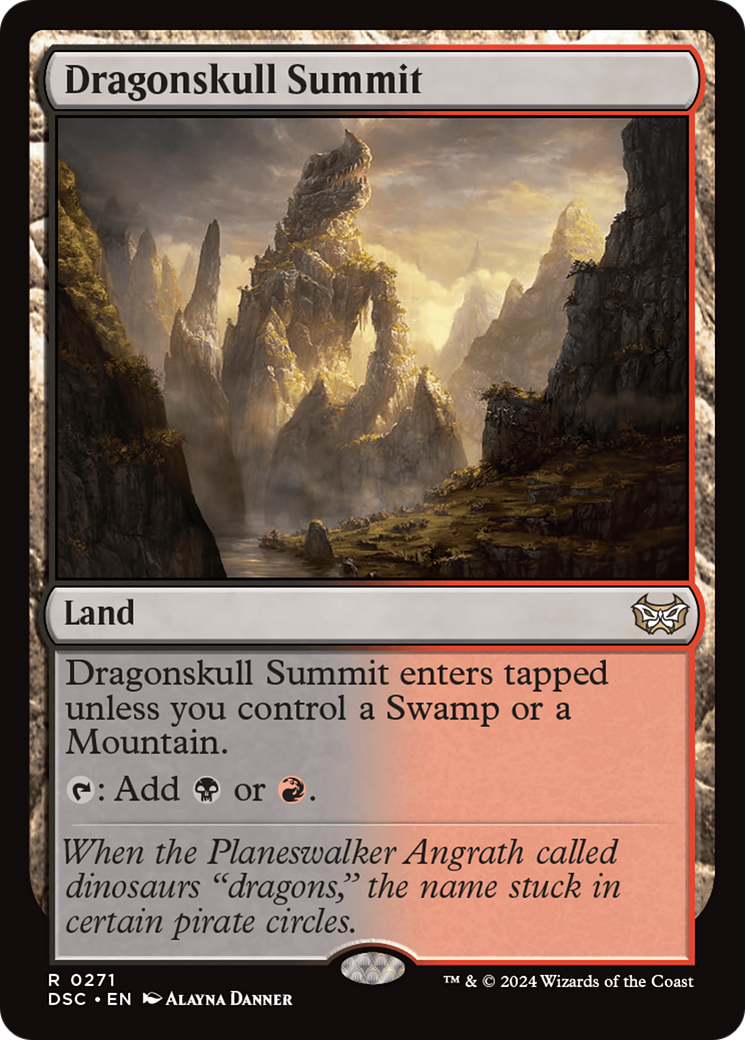 Dragonskull Summit [Duskmourn: House of Horror Commander] | Exor Games Summserside