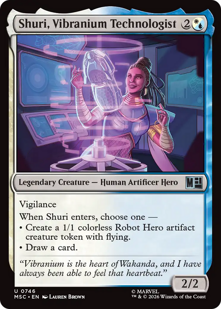 Shuri, Vibranium Technologist [Marvel Super Heroes Commander] | Exor Games Summserside
