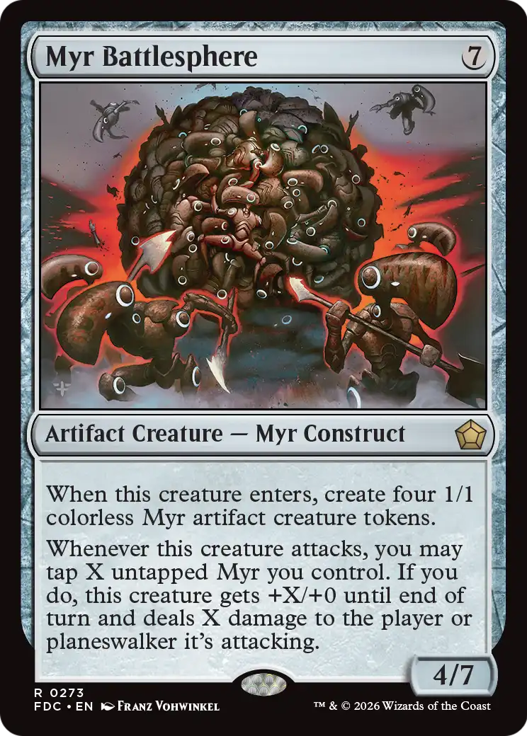Myr Battlesphere [Foundations Commander] | Exor Games Summserside