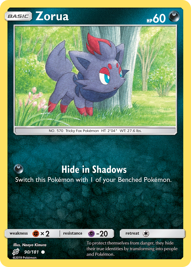 Zorua (90/181) [Sun & Moon: Team Up] | Exor Games Summserside