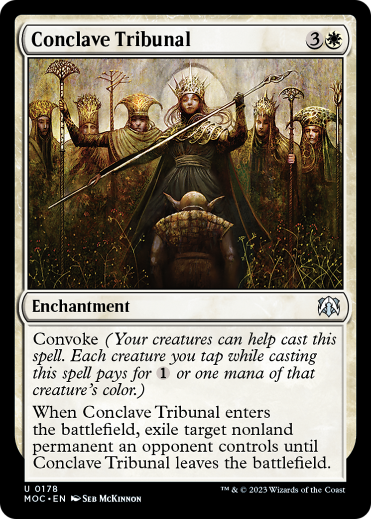 Conclave Tribunal [March of the Machine Commander] | Exor Games Summserside