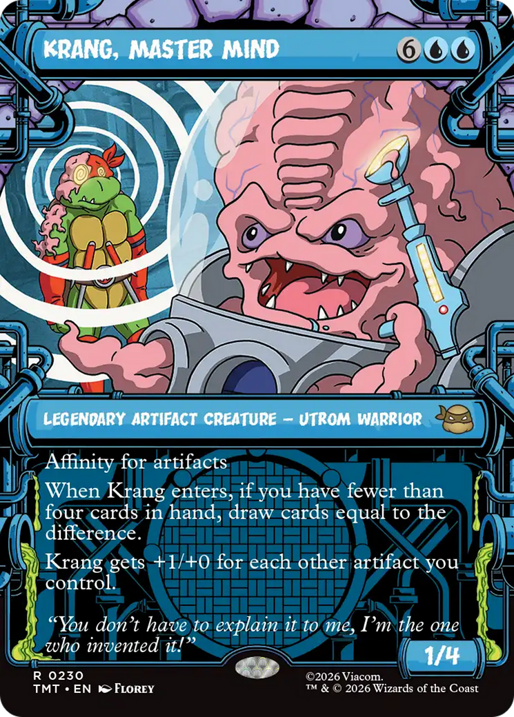 Krang, Master Mind (Showcase) [Teenage Mutant Ninja Turtles] | Exor Games Summserside