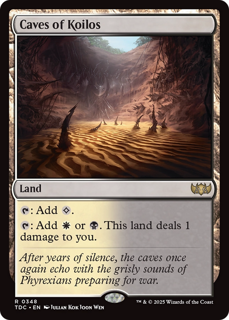 Caves of Koilos [Tarkir: Dragonstorm Commander] | Exor Games Summserside