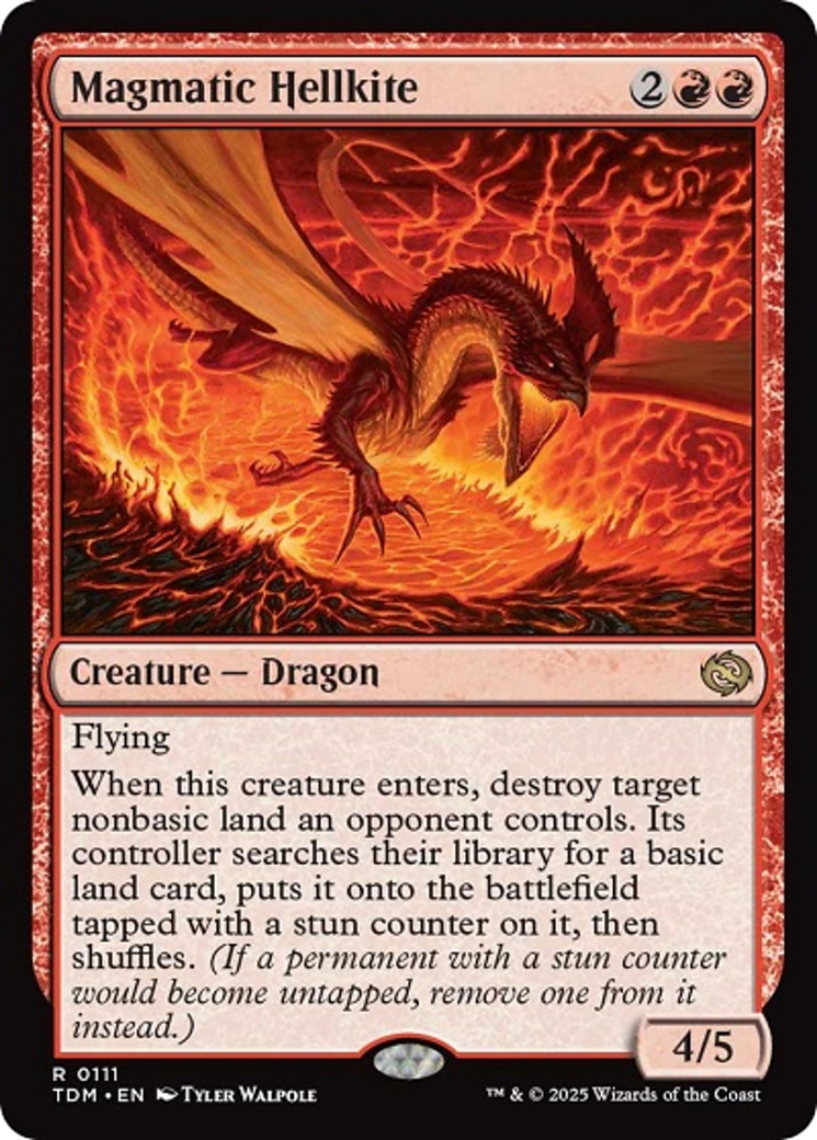 Magmatic Hellkite [Tarkir: Dragonstorm] | Exor Games Summserside