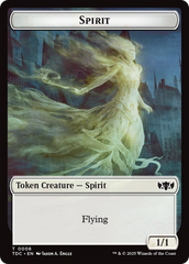 Angel // Spirit Double-Sided Token [Tarkir: Dragonstorm Commander Tokens] | Exor Games Summserside