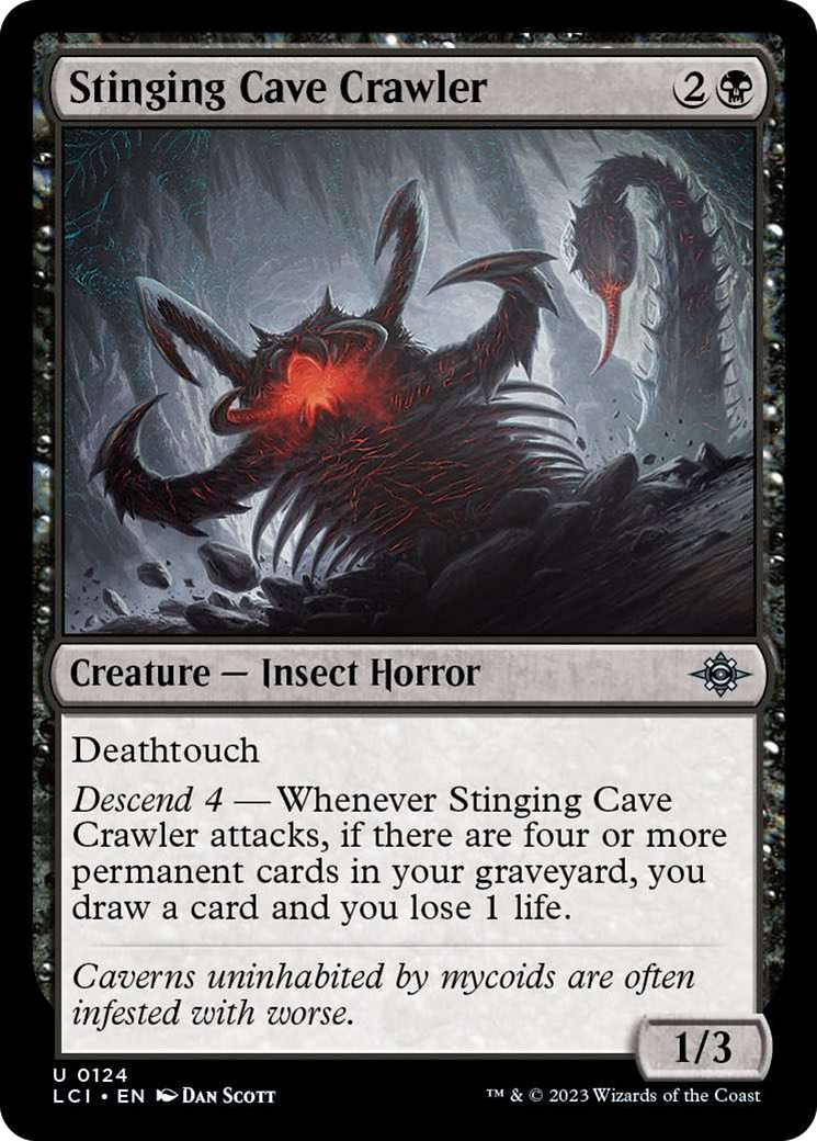 Stinging Cave Crawler [The Lost Caverns of Ixalan] | Exor Games Summserside