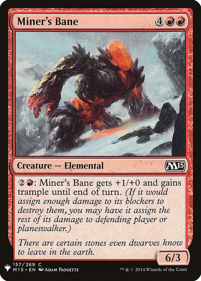 Miner's Bane [Mystery Booster] | Exor Games Summserside