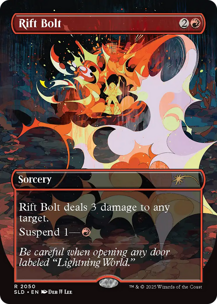 Rift Bolt (2050) (Rainbow Foil) [Secret Lair Drop Series] | Exor Games Summserside